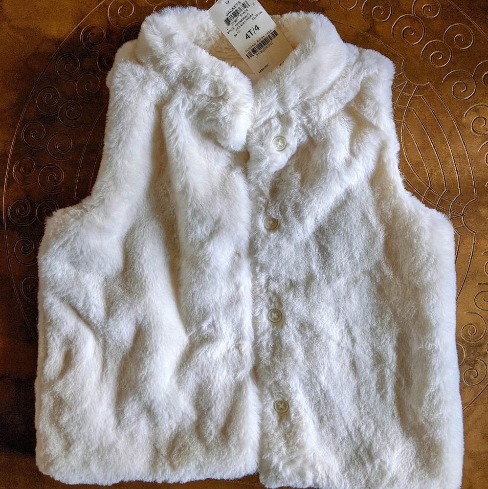 Child's Faux Fur Vest